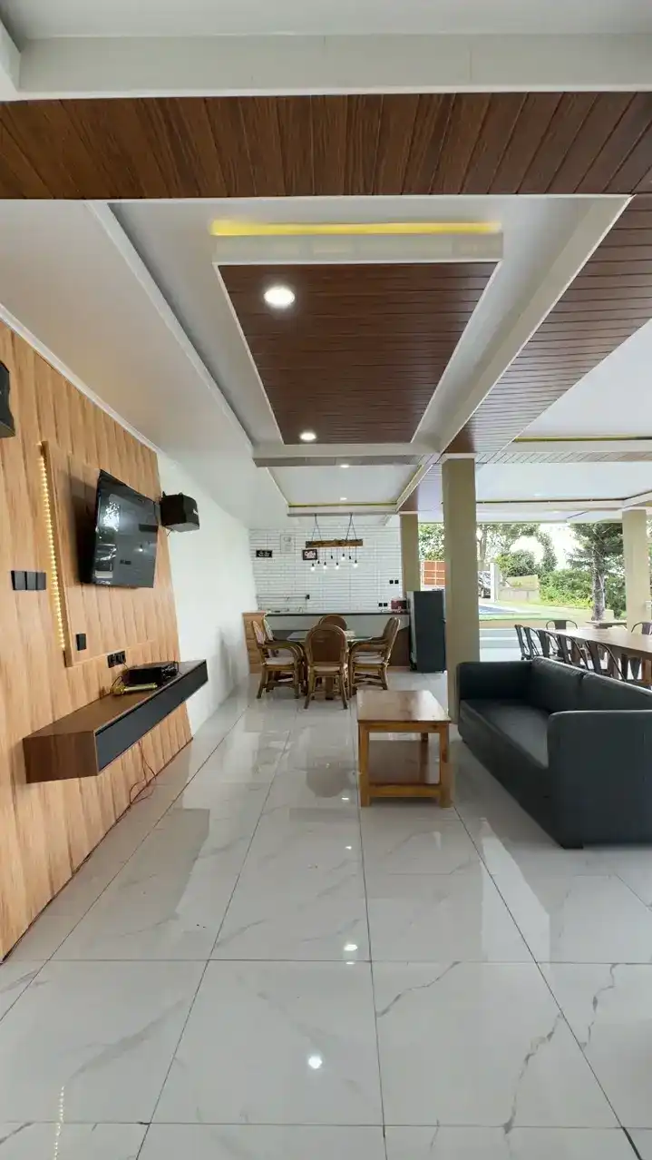 Villa The Ayesha Villa 5 Vie Space - Sewa Villa Mewah di Puncak Bogor 4 Kamar Tidur untuk 40 Tamu